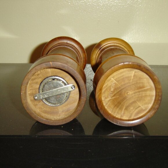Made in Italy solid wood salt shaker pepper mill set VGU - Picture 4 of 4